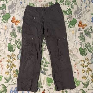 Grunge Gray Cargo Pants